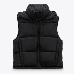 Zara Puffer Vest (Size Small)